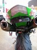 Držák SPZ, Kawasaki ZX-10R '06-'07, černý